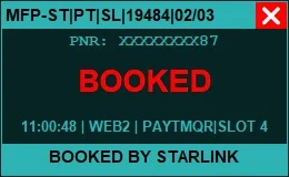 Star Link Tatkal Software